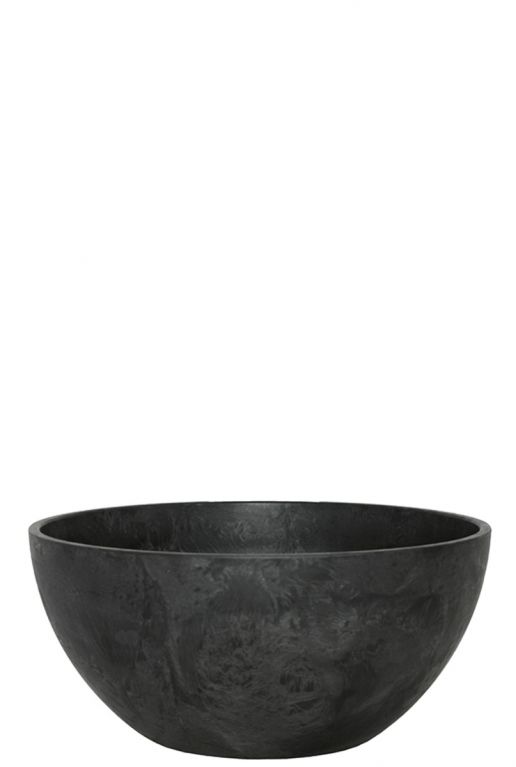 Artstone fiona bowl zwart schaal
